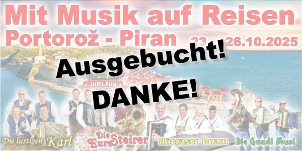 Mit Musik auf Reisen - Portoroz - Piran