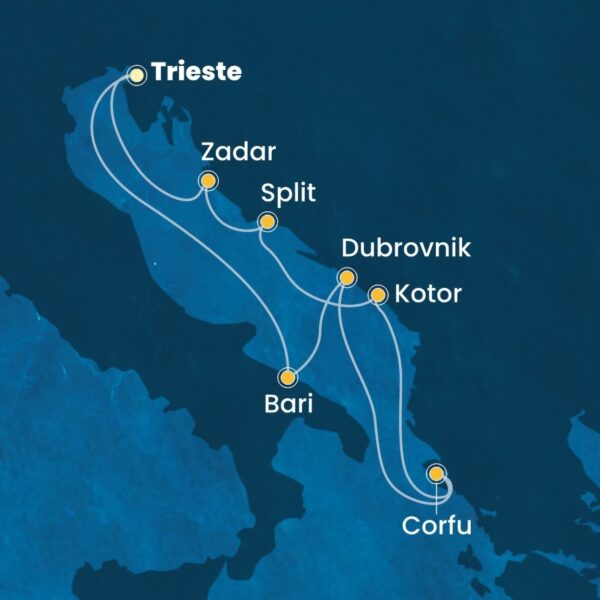 Italien – Kroatien – Griechenland – Montenegro auf der Costa Deliziosa – Bild 2