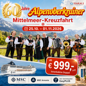 60 Jahre "Alpski" - Kreuzfahrt