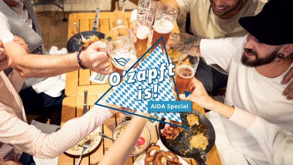 O'zapft is! Die Oktoberfestgaude auf AIDAnova