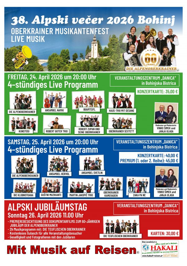 "Alpski Vecer" - 60 Jahre Alpenoberkrainer – Bild 3