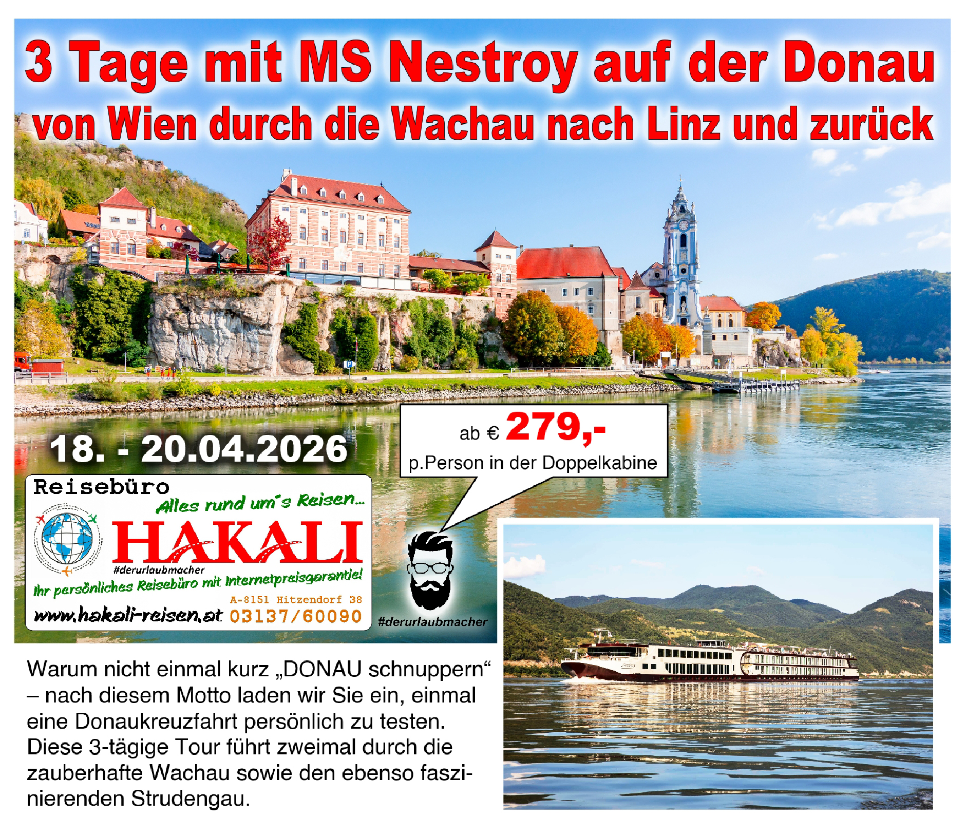 Von Wien durch die Wachau nach Linz und zurück – Bild 2