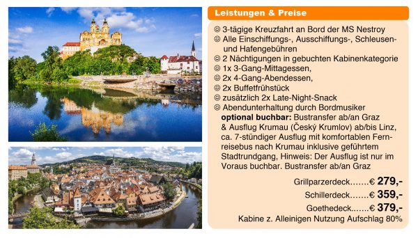 Von Wien durch die Wachau nach Linz und zurück – Bild 3