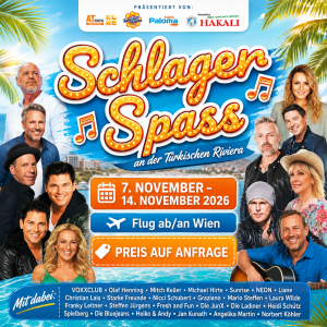 Schlagerspass an der Türkischen Riviera