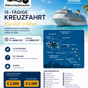 Karibik mit Costa Fascinosa