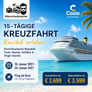 Karibik mit Costa Fascinosa