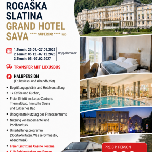 25.09. - 27.09.2026 Rogaška Slatina