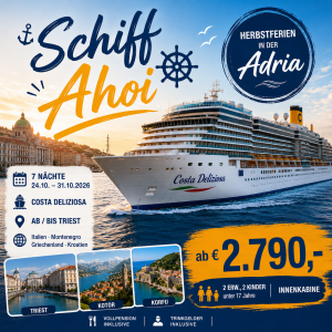 Herbstferien in der Adria