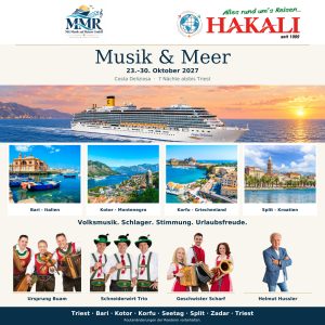 Musik & Meer – Musikkreuzfahrt mit Costa Deliziosa